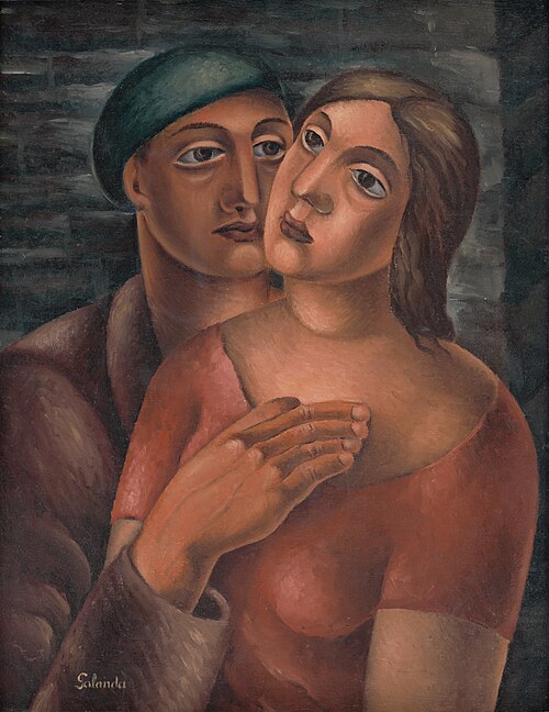 Lovers, 1920, Mikulas Galanda
