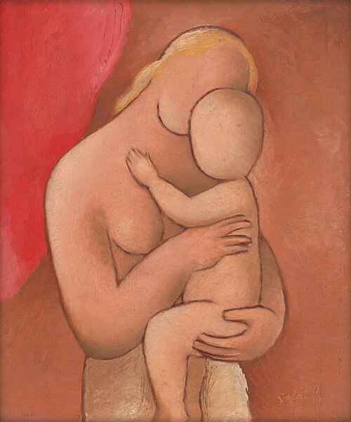 Mother with Child, 1934, Mikulas Galanda