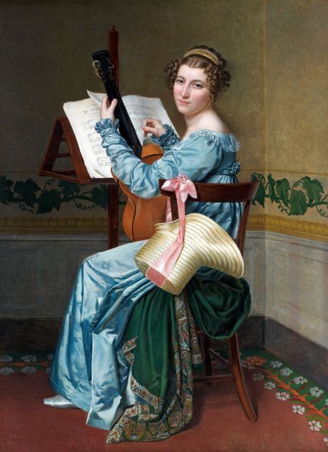Portrait de Victorine van der Haert, 1818, Sophie Rude