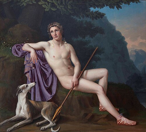 Adonis avec un lévrier, 1850, Sophie Rude