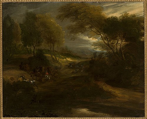 A battle scene, 1670, Adam François van der Meulen