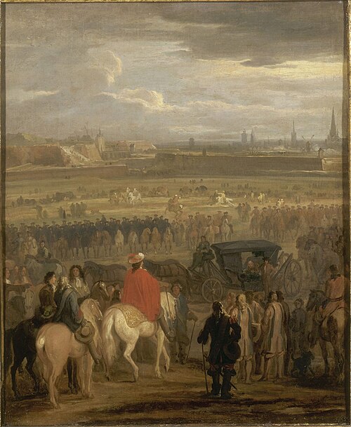 Reddition de la citadelle de Cambrai, 18 avril 1677, 1678, Adam François van der Meulen