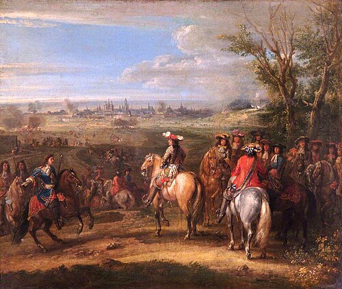 Louis XIV at a Siege, 1678, Adam François van der Meulen