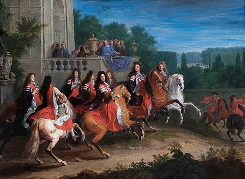 The Colbert Family, 1680, Adam François van der Meulen