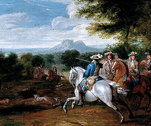 The Boar Hunt, , Adam François van der Meulen