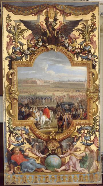 La reddition de Cambrai, 1680, Adam François van der Meulen