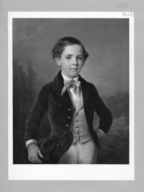 Knabenbildnis mit Hund, 1849, Francis Hayman
