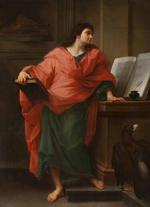 Saint John the Evangelist (after Carlo Maratta), , Stefano Pozzi
