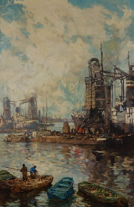 Graanelevatoren, Maashaven, 1915, Johan Hendrik van Mastenbroek