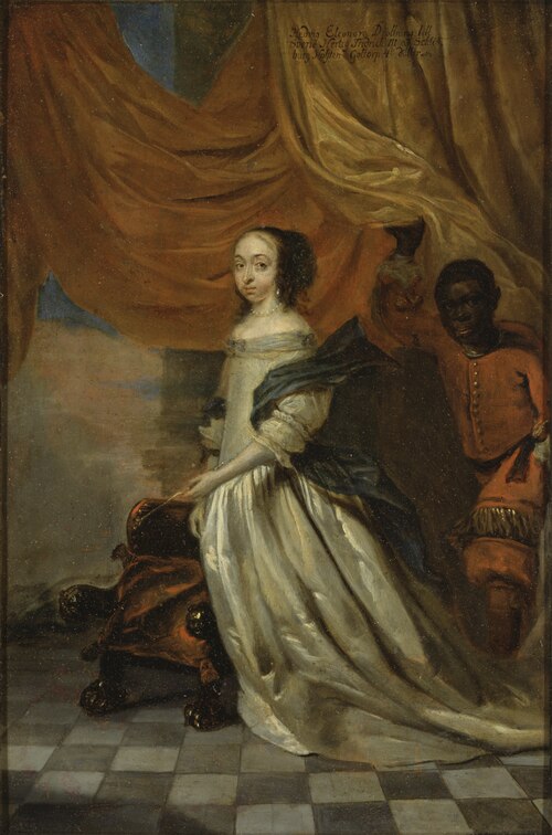 Hedvig Eleonora (1636-1715) Queen of Sweden, 1660, Abraham Wuchters