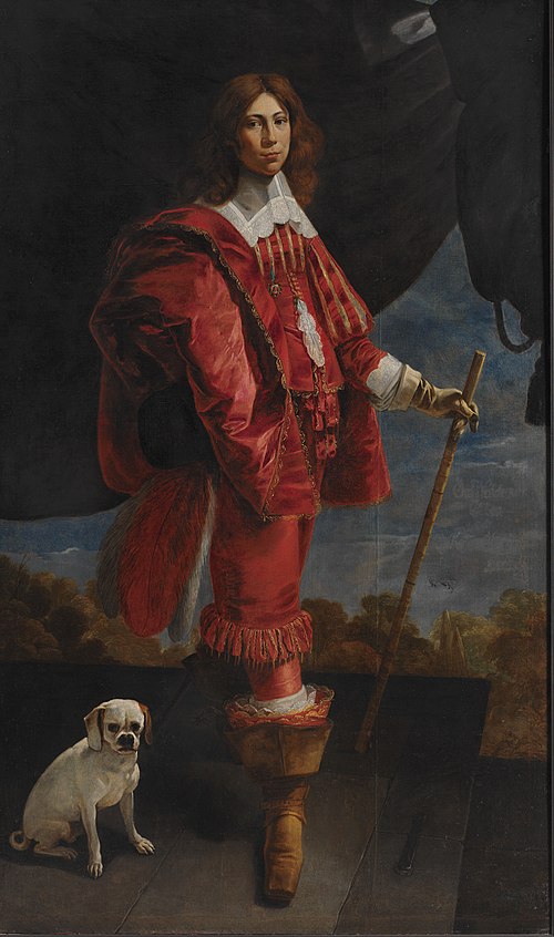 Ulrik Christian Gyldenløve (1630-1658), son of Christian IV and Vibeke Kruse, 1645, Abraham Wuchters
