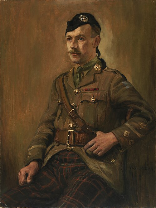 Portrait of Lieutenant Robert Shankland, 1917, A. Y. Jackson