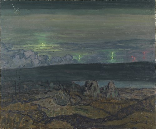 Gas Attack, Lievin, 1918, A. Y. Jackson