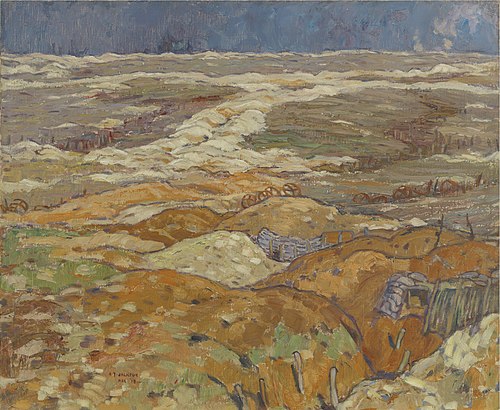 Trenches Near Angres, 1918, A. Y. Jackson