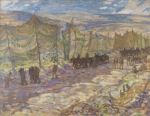 Screened Road 'A', 1918, A. Y. Jackson