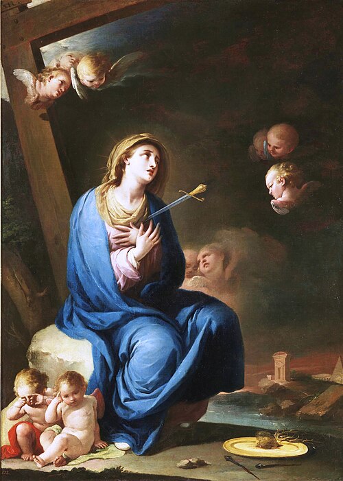 The Virgin Dolorosa, 1785, José Camarón Boronat