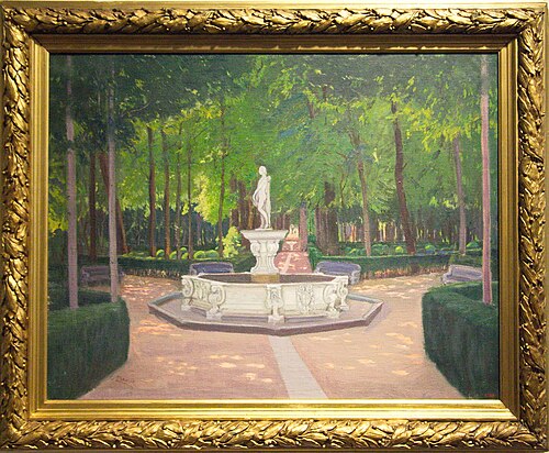 Jardí de la Isla de Aranjuez, 1919, Lluïsa Denís i Reverter