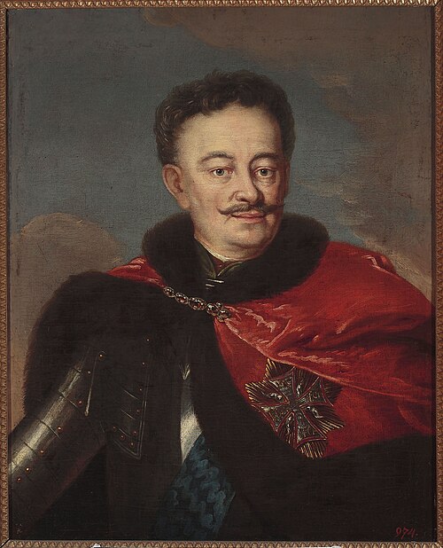 Portrait of Józef Potocki, , Ádám Mányoki