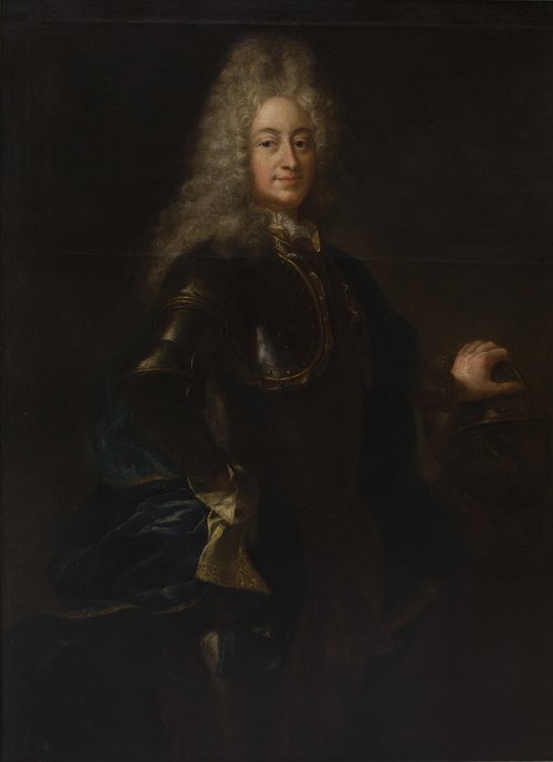 Portrait of a Nobleman in Armour, 1718, Ádám Mányoki