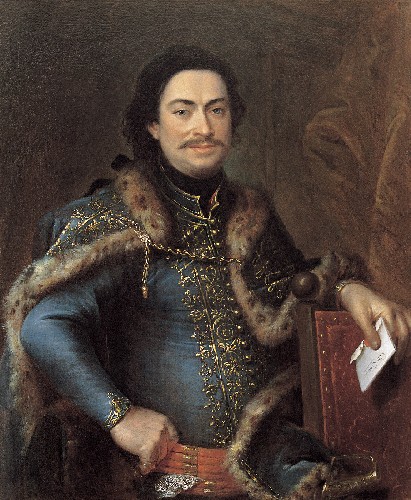 Portrait of János Podmaniczky, 1724, Ádám Mányoki