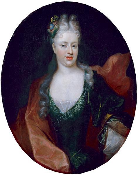 Baronesse Katarzyna de Besenval, geb. Gräfin Bielinska, 1713, Ádám Mányoki