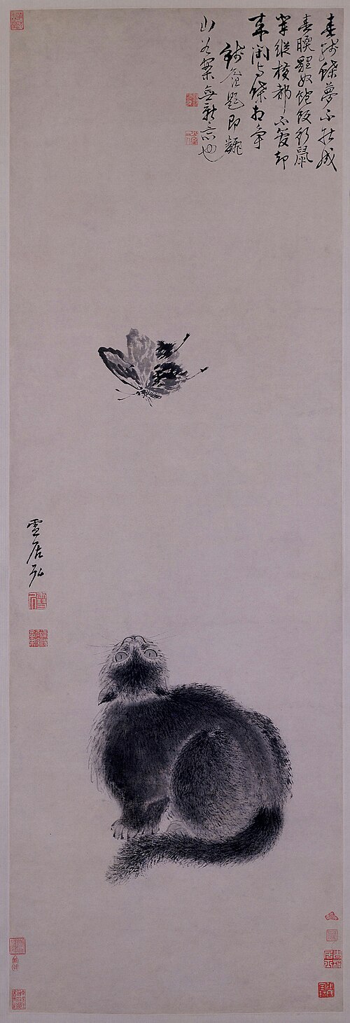 孙克弘耄耋图轴, , Sun Kehong