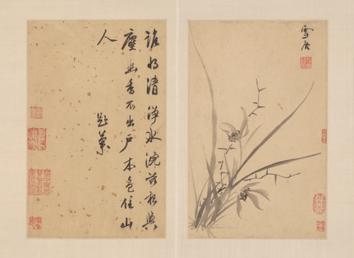 孙克弘花卉册, , Sun Kehong