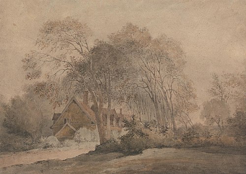 A House Among Trees, , John Crome