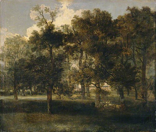 Woodland Scene with Sheep (Chapel Fields), 1810, John Crome