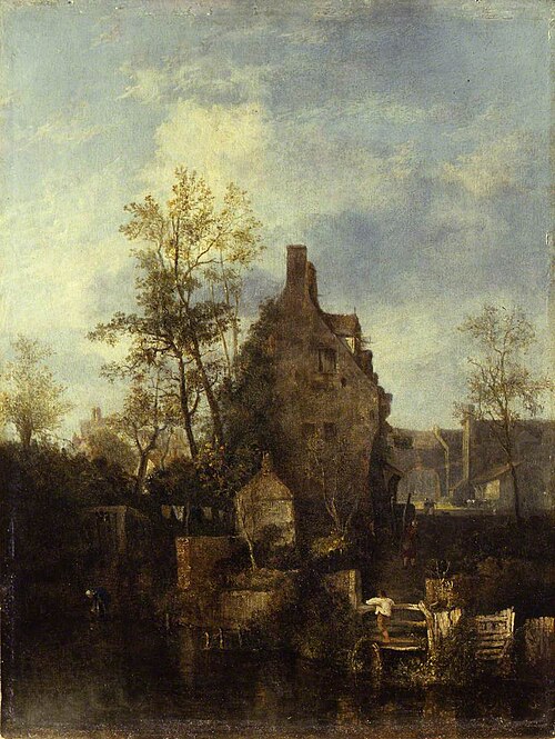 St Martin's Gate, Norwich, 1812, John Crome