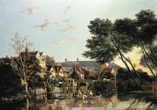 Norwich River: Afternoon, 1815, John Crome