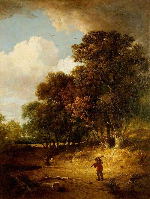 A Woody Landscape, , John Crome