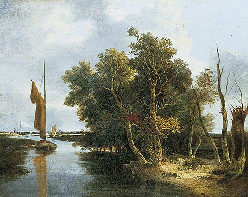 Wherries on the Yare, , John Crome