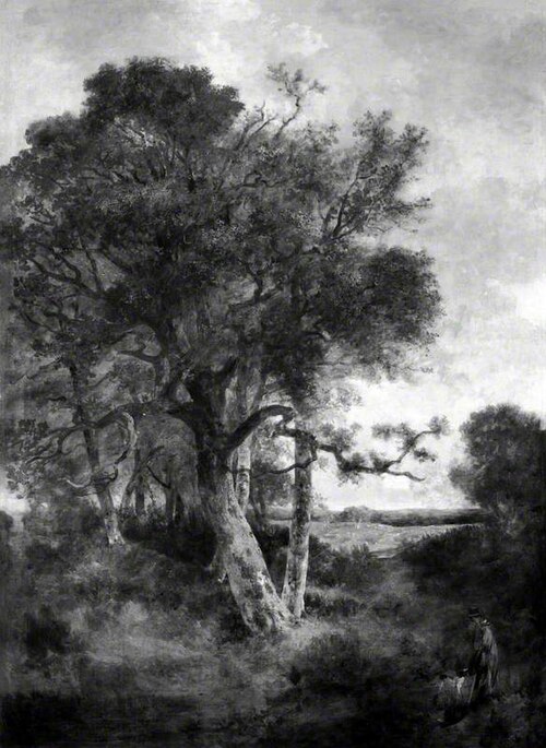 On the Skirts of the Forest, , John Crome