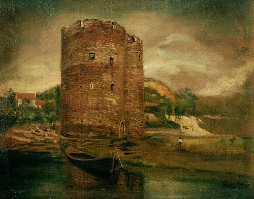 The Cow Tower, Norwich, , John Crome