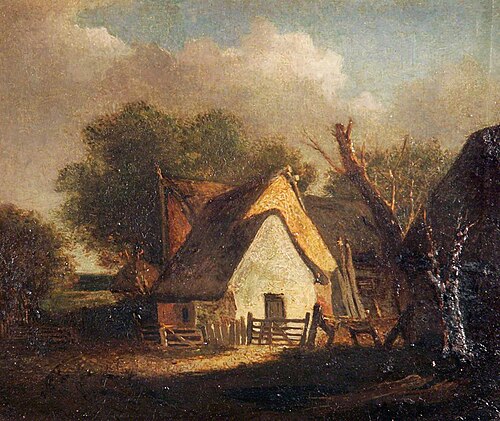 Farmyard near Trowse, Norfolk, , John Crome
