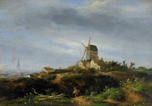 View near Norwich, Norfolk, , John Crome