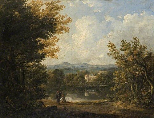 View near Norwich, , John Crome