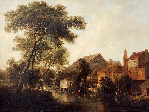 On the Wensum, above New Mills, Norwich, , John Crome
