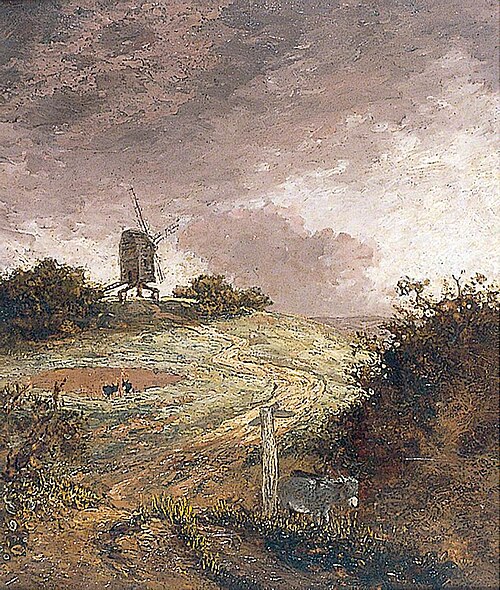 Mill on Mousehold, , John Crome
