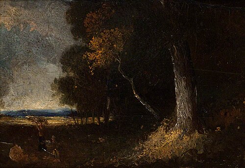 Wooded Landscape with Figures, 1810, John Crome