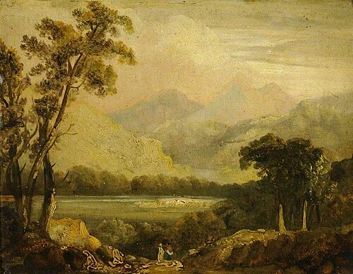 Landscape with a River, , John Crome