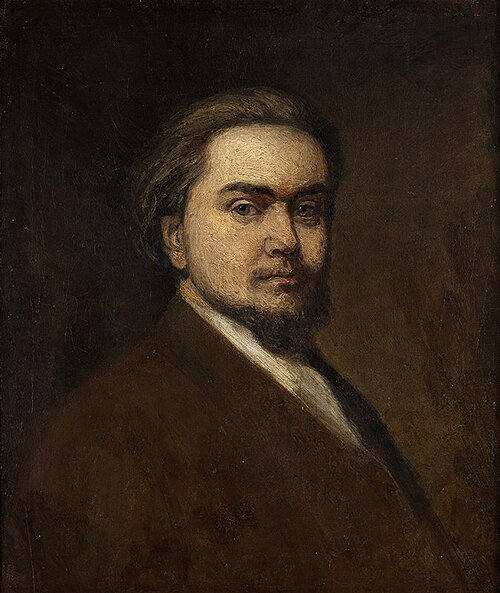 Self-Portrait, 1868, Karl Purkyne