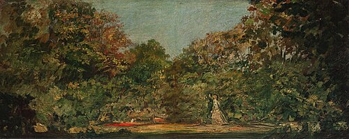 Le Bois de Boulogne, 1857, Karl Purkyne