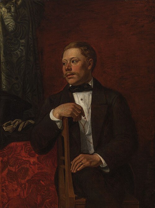 Portrait of Karel Wiesner, 1858, Karl Purkyne