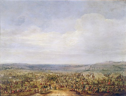 Military Encampment, 1650, Robert van den Hoecke