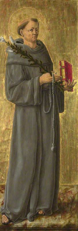 Saint Anthony of Padua, 1458, Giorgio Schiavone