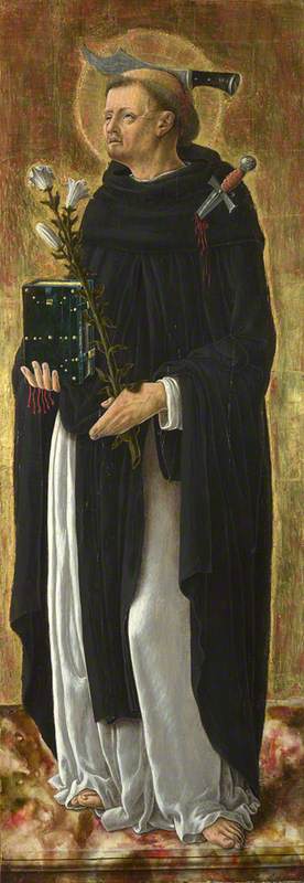 Saint Peter Martyr, 1458, Giorgio Schiavone