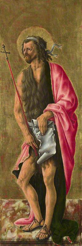 Saint John the Baptist, 1458, Giorgio Schiavone