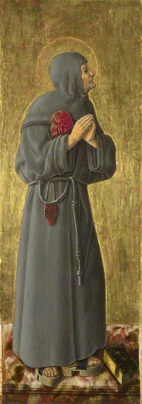 Saint Bernardino, 1458, Giorgio Schiavone